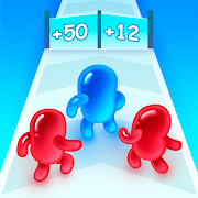 Join Blob Clash 3D: Mob Runner(Mod, Remove ads) icon